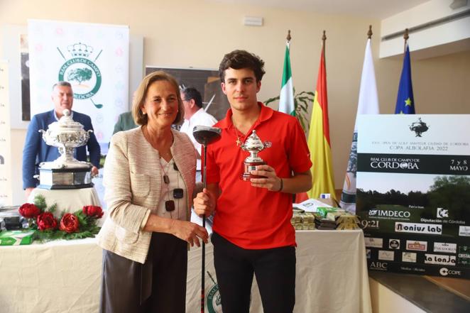 La entrega de premios y la última jornada de la Copa Albolafia de golf en Córdoba, en imágenes