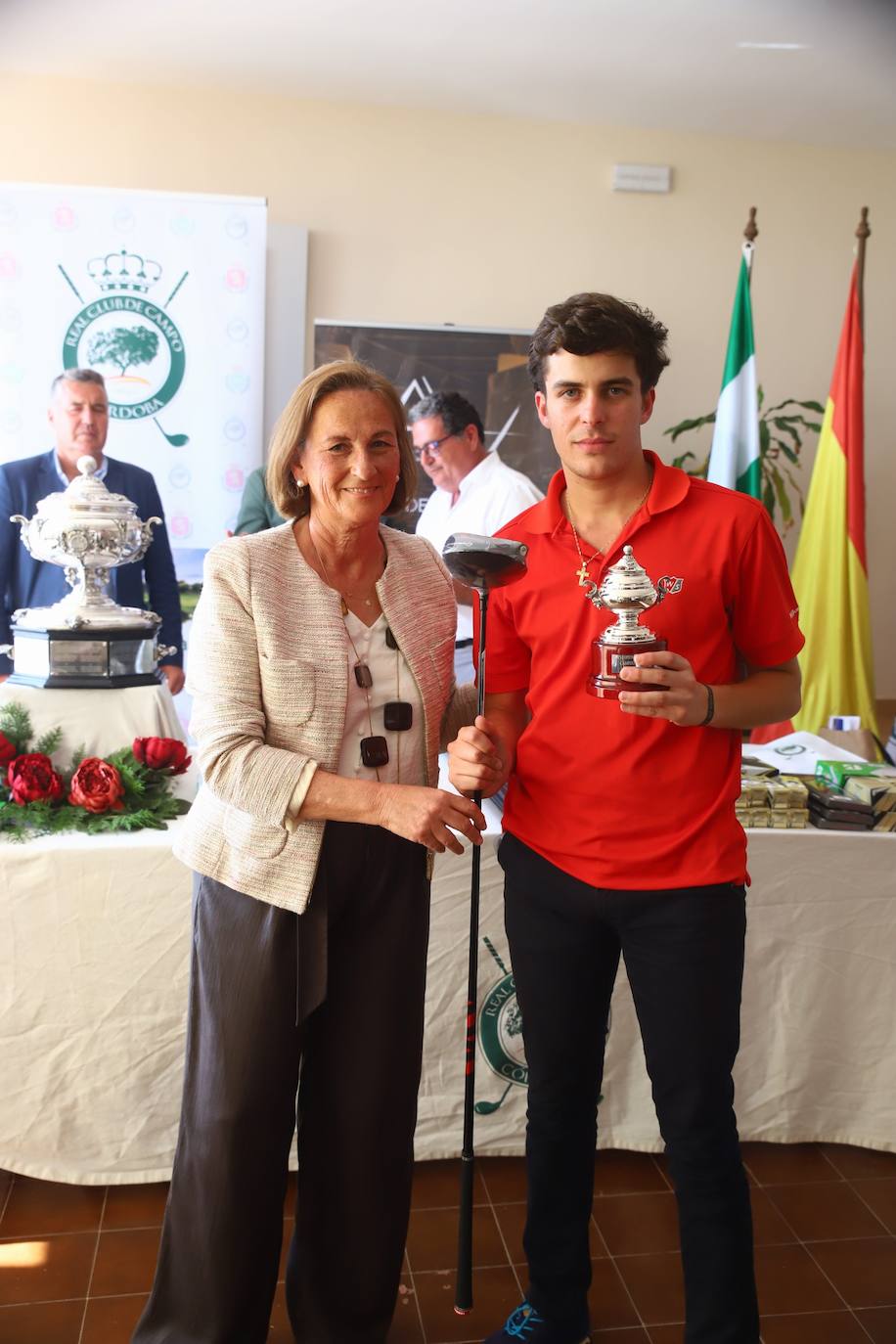 La entrega de premios y la última jornada de la Copa Albolafia de golf en Córdoba, en imágenes