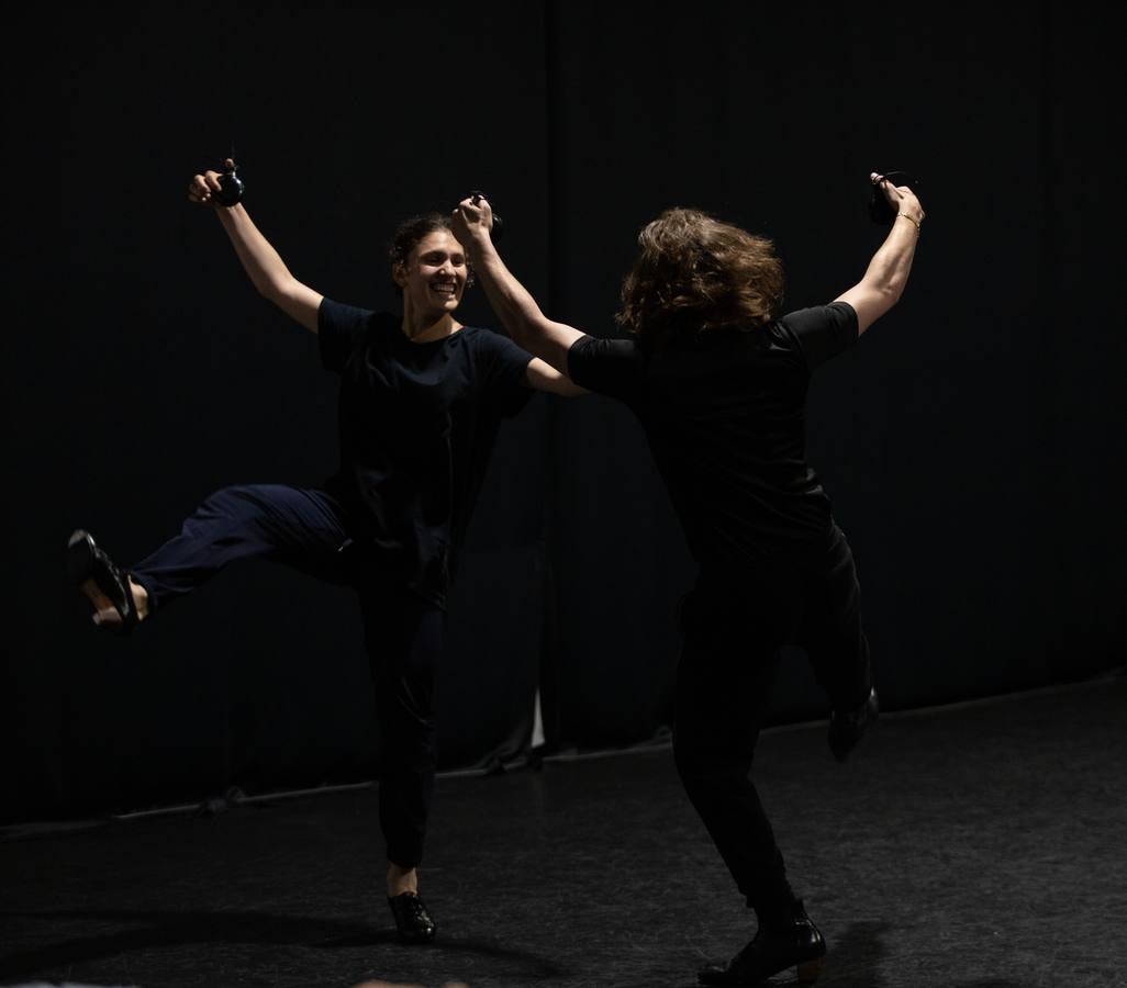 Masterclass del Ballet Flamenco de Andalucía con alumnos de Secundaria. VANESSA GÓMEZ