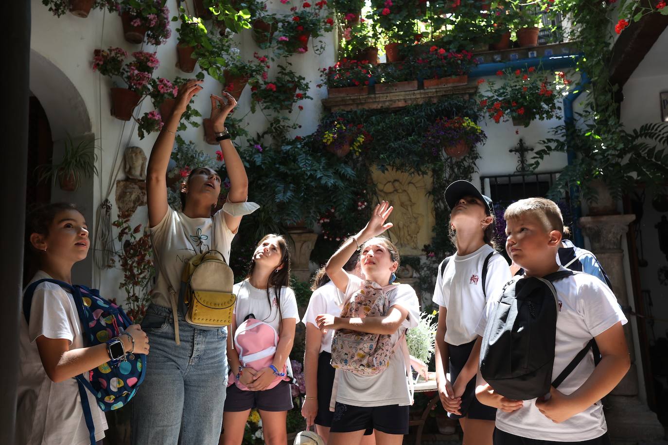 La ruta de patios de San Lorenzo de Córdoba, en imágenes