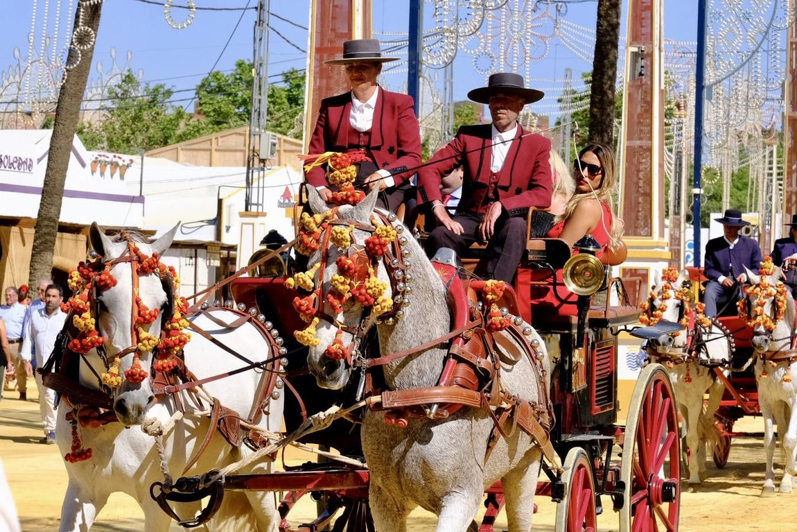 Fotos: Ambiente el martes en la Feria de Jerez 2022