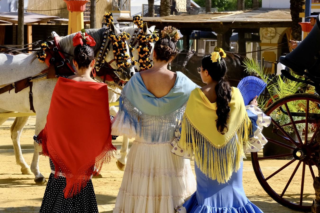 Fotos: Ambiente el martes en la Feria de Jerez 2022