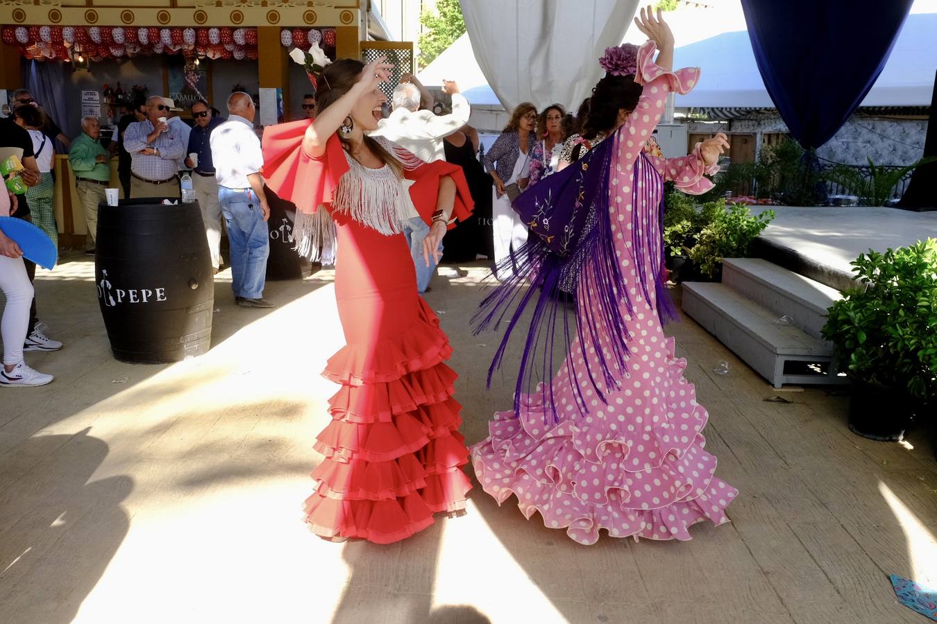 Fotos: Ambiente el martes en la Feria de Jerez 2022