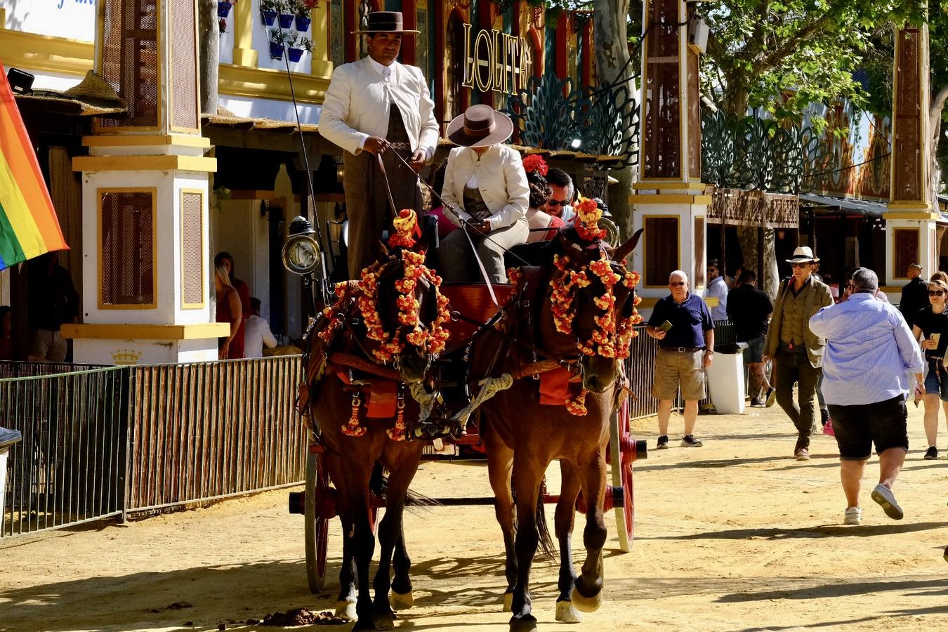 Fotos: Ambiente el martes en la Feria de Jerez 2022