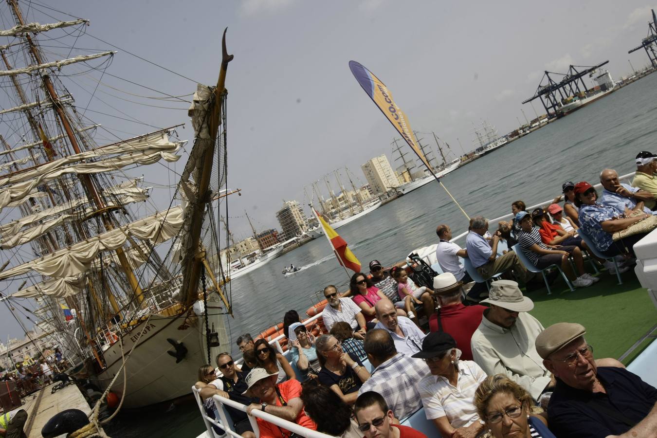 Imágenes para el recuerdo de las Regatas de los Grandes Veleros en Cádiz