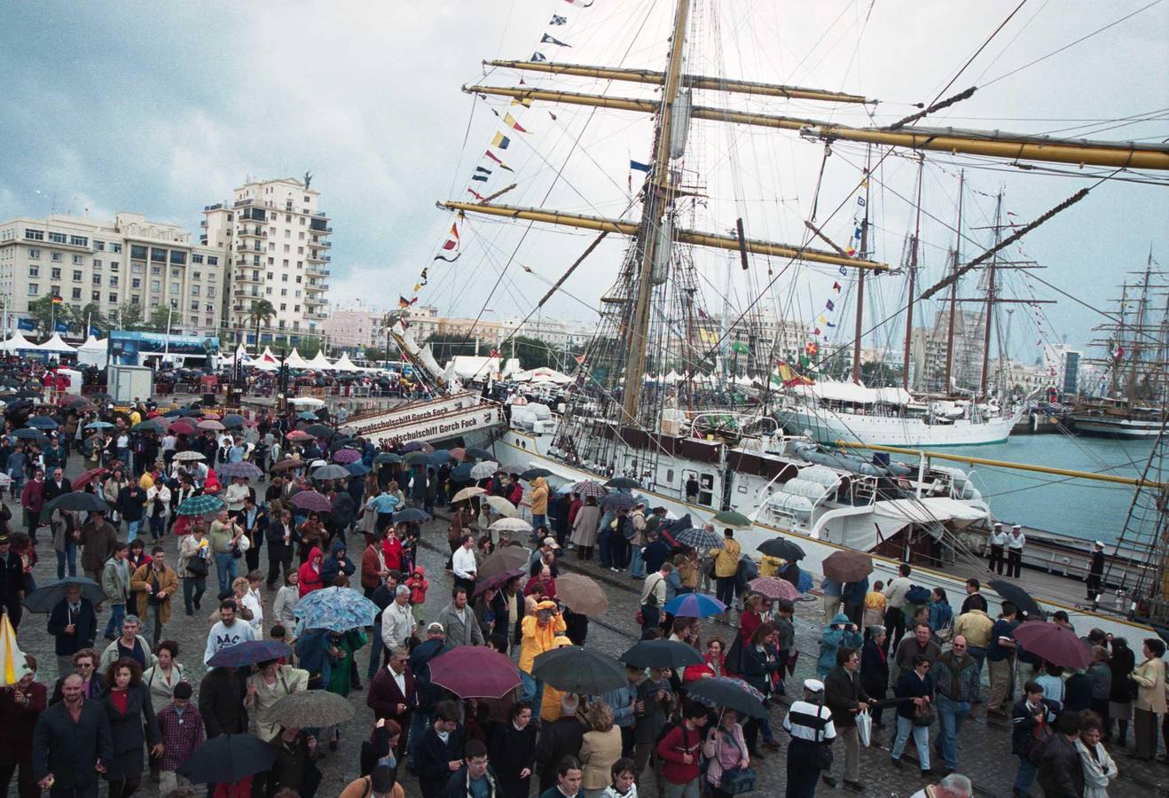 Imágenes para el recuerdo de las Regatas de los Grandes Veleros en Cádiz