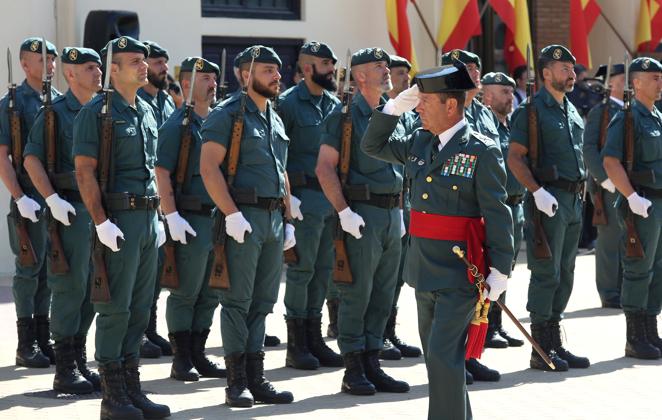 Aniversario de la Guardia Civil en el viejo acuartelamiento de Toledo