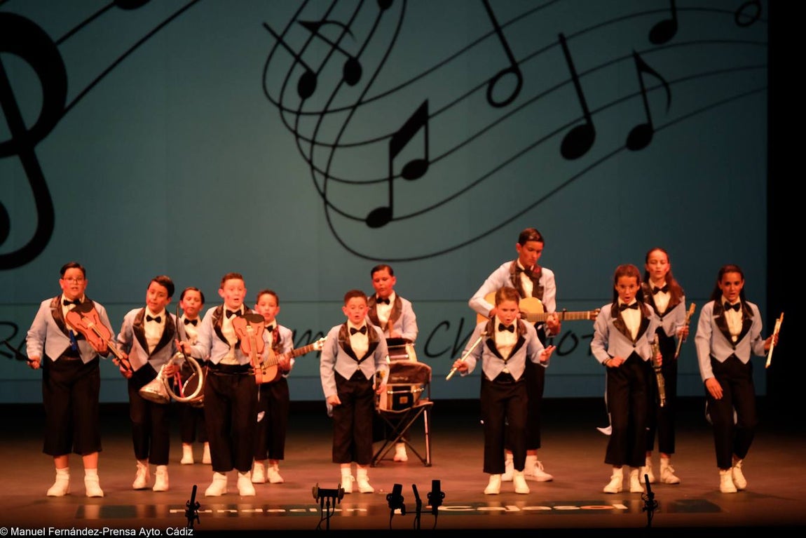 Chirigota 'Dando la nota'. 