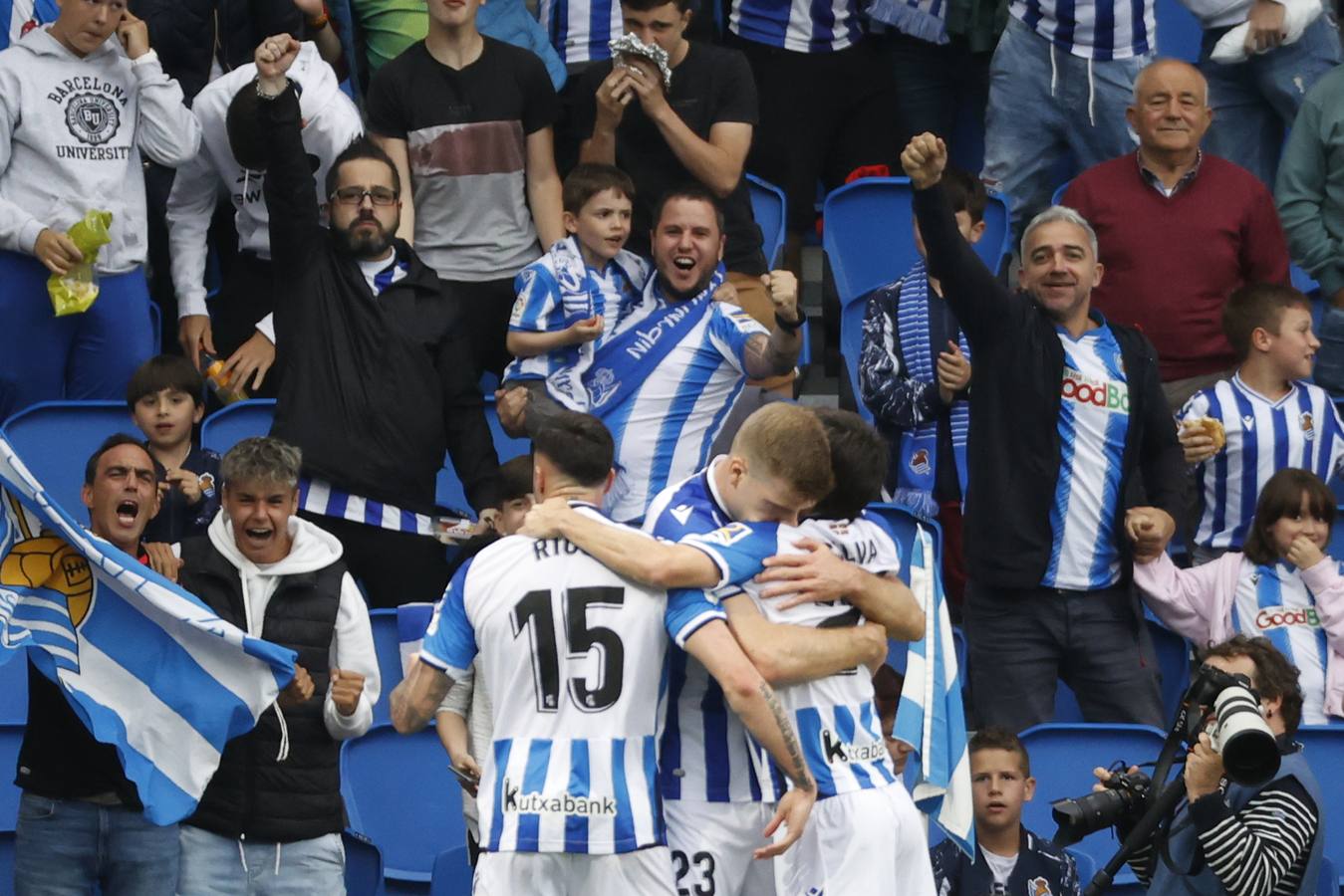 Las imágenes del Real Sociedad - Cádiz