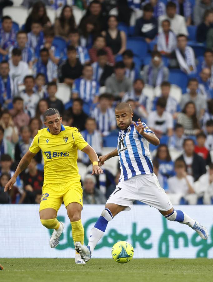 Las imágenes del Real Sociedad - Cádiz