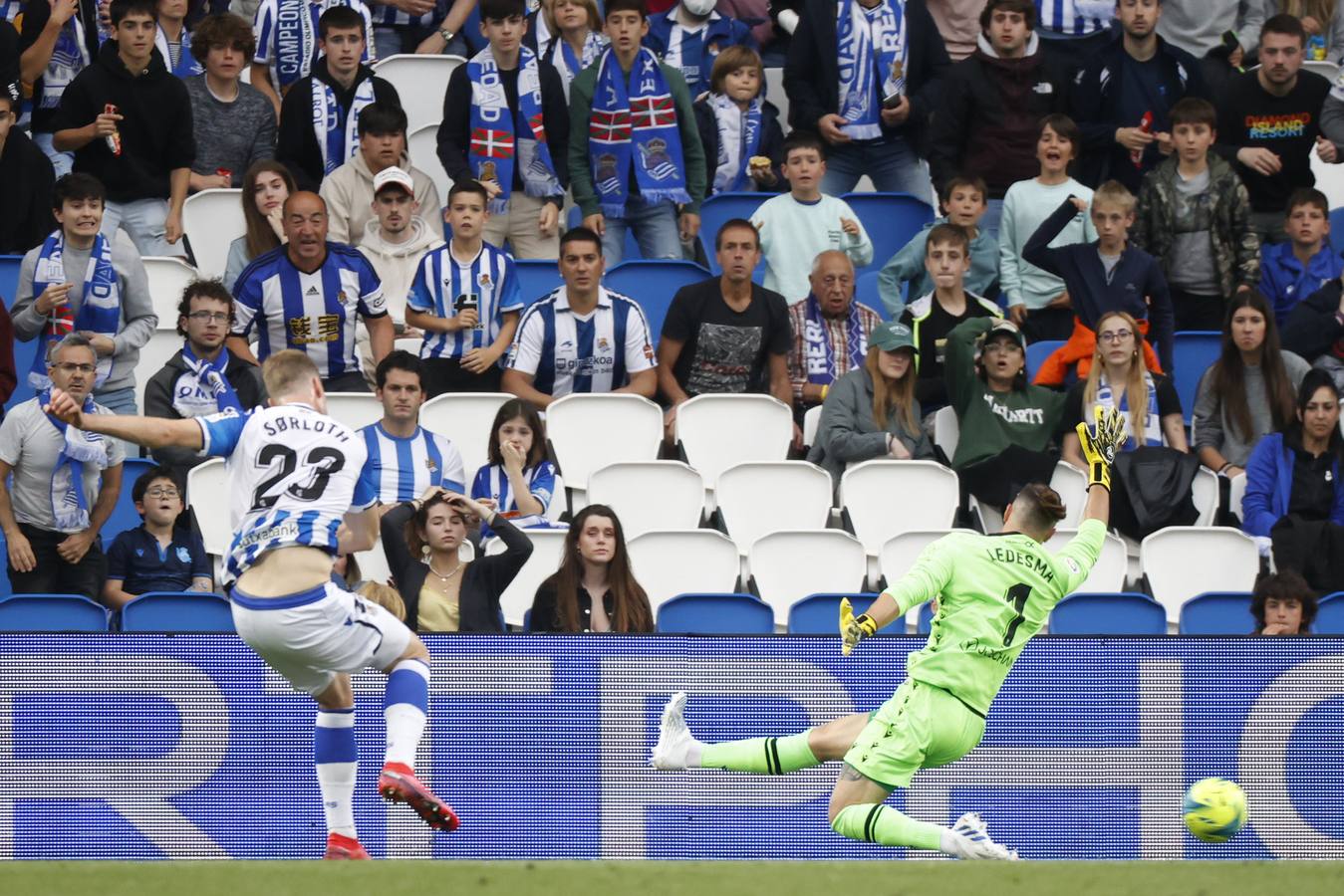 Las imágenes del Real Sociedad - Cádiz