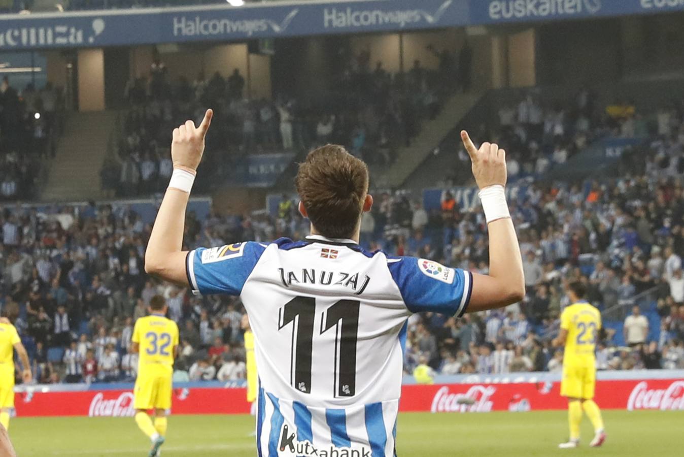 Las imágenes del Real Sociedad - Cádiz