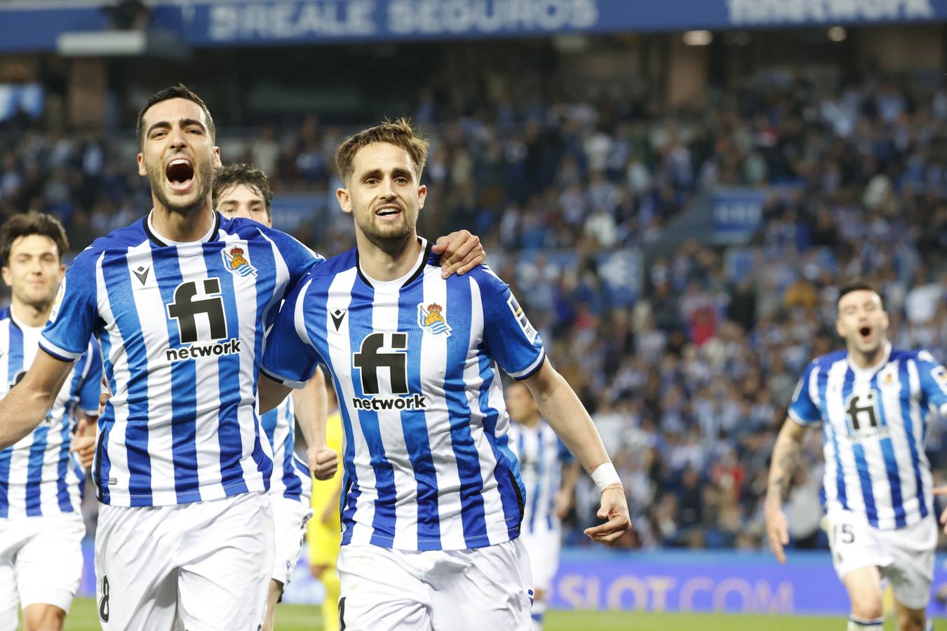 Las imágenes del Real Sociedad - Cádiz