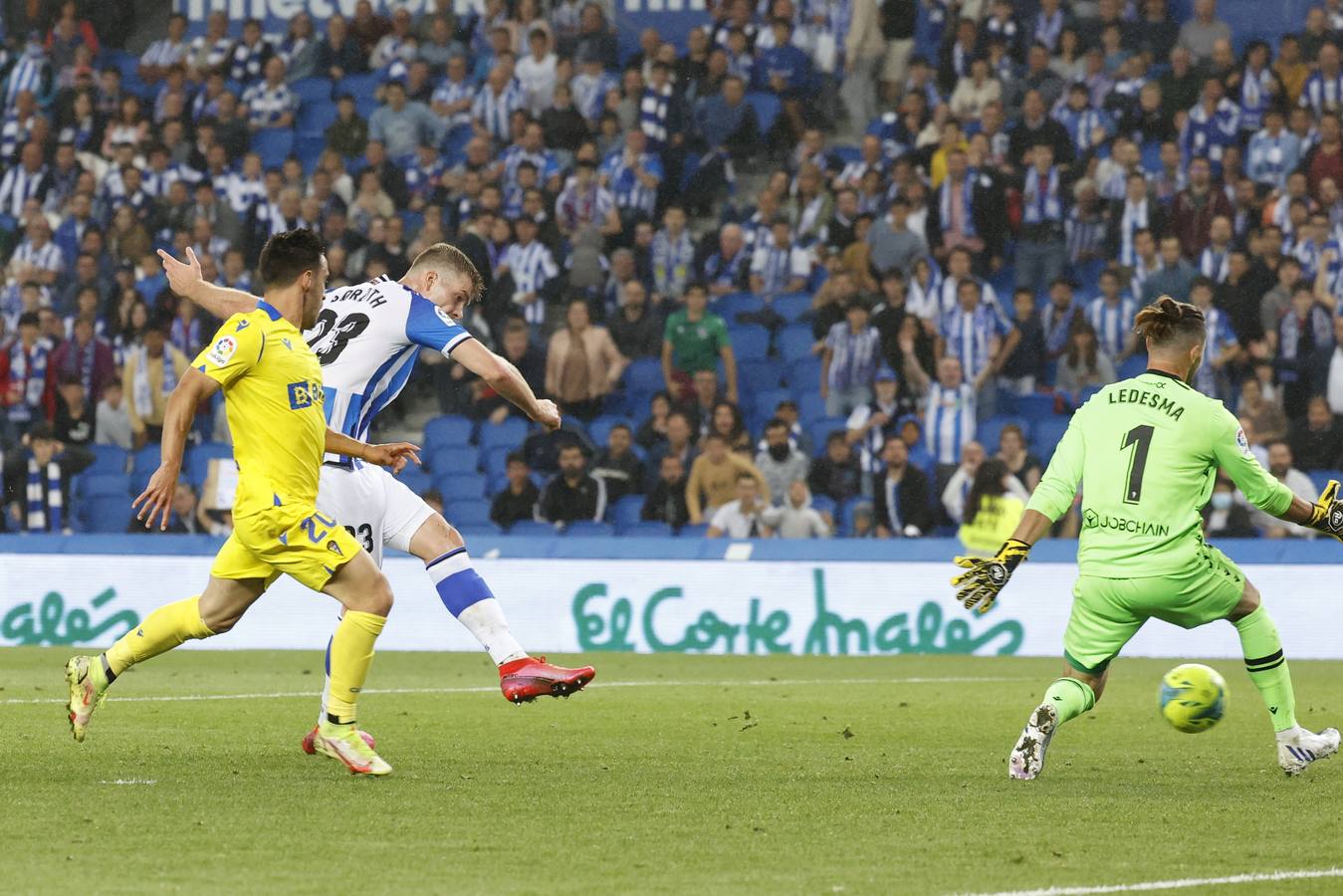 Las imágenes del Real Sociedad - Cádiz