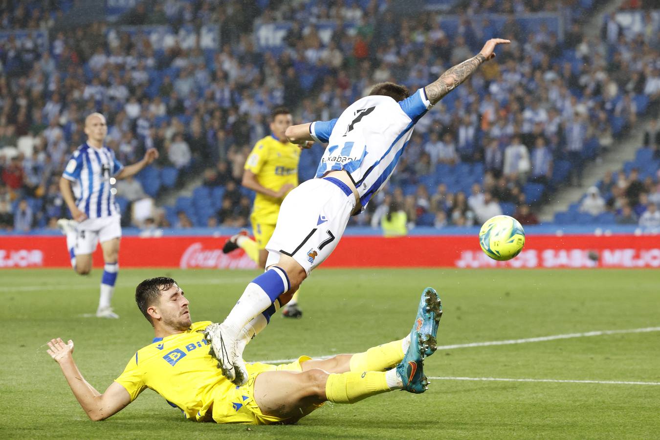 Las imágenes del Real Sociedad - Cádiz