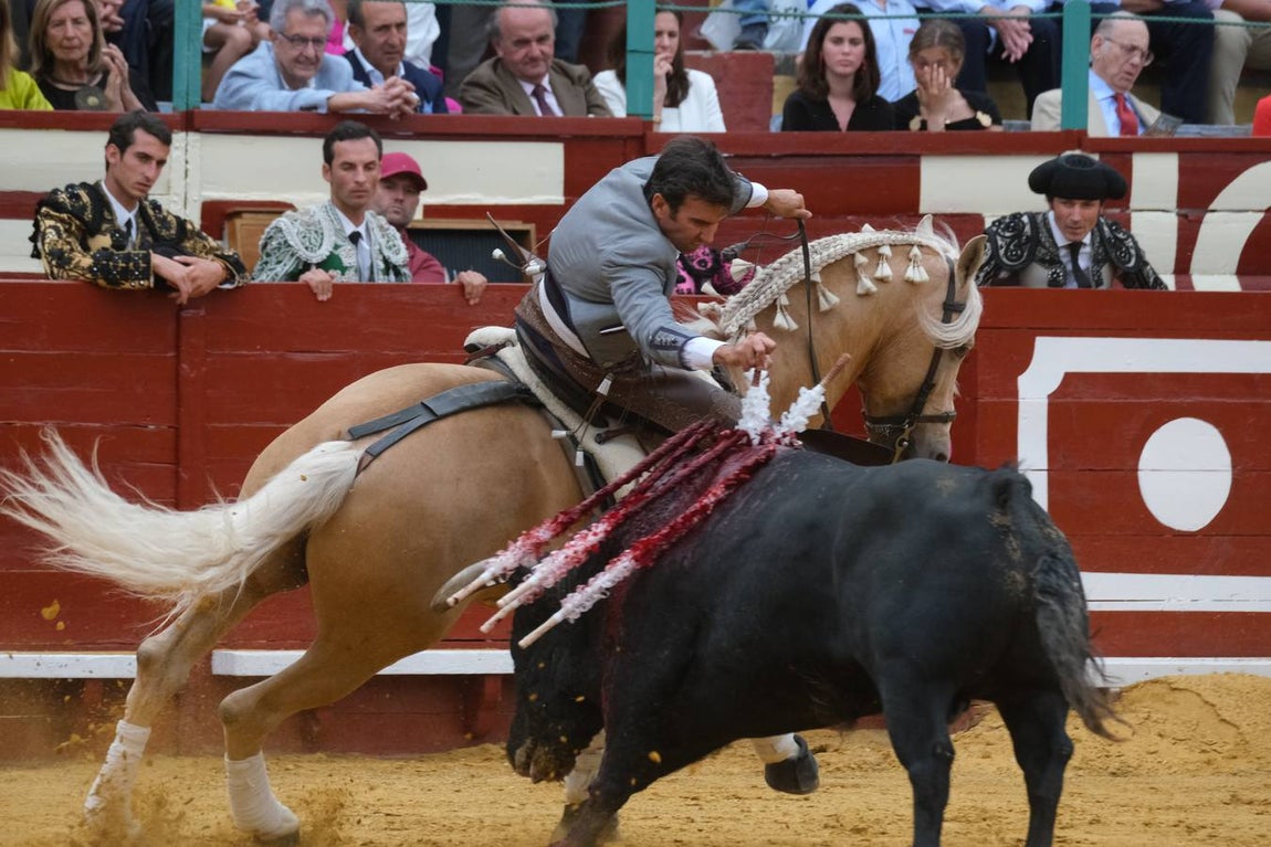 Fotos: Sergio Galán, Rui Fernandes y Diego Ventura en la Feria de Jerez 2022