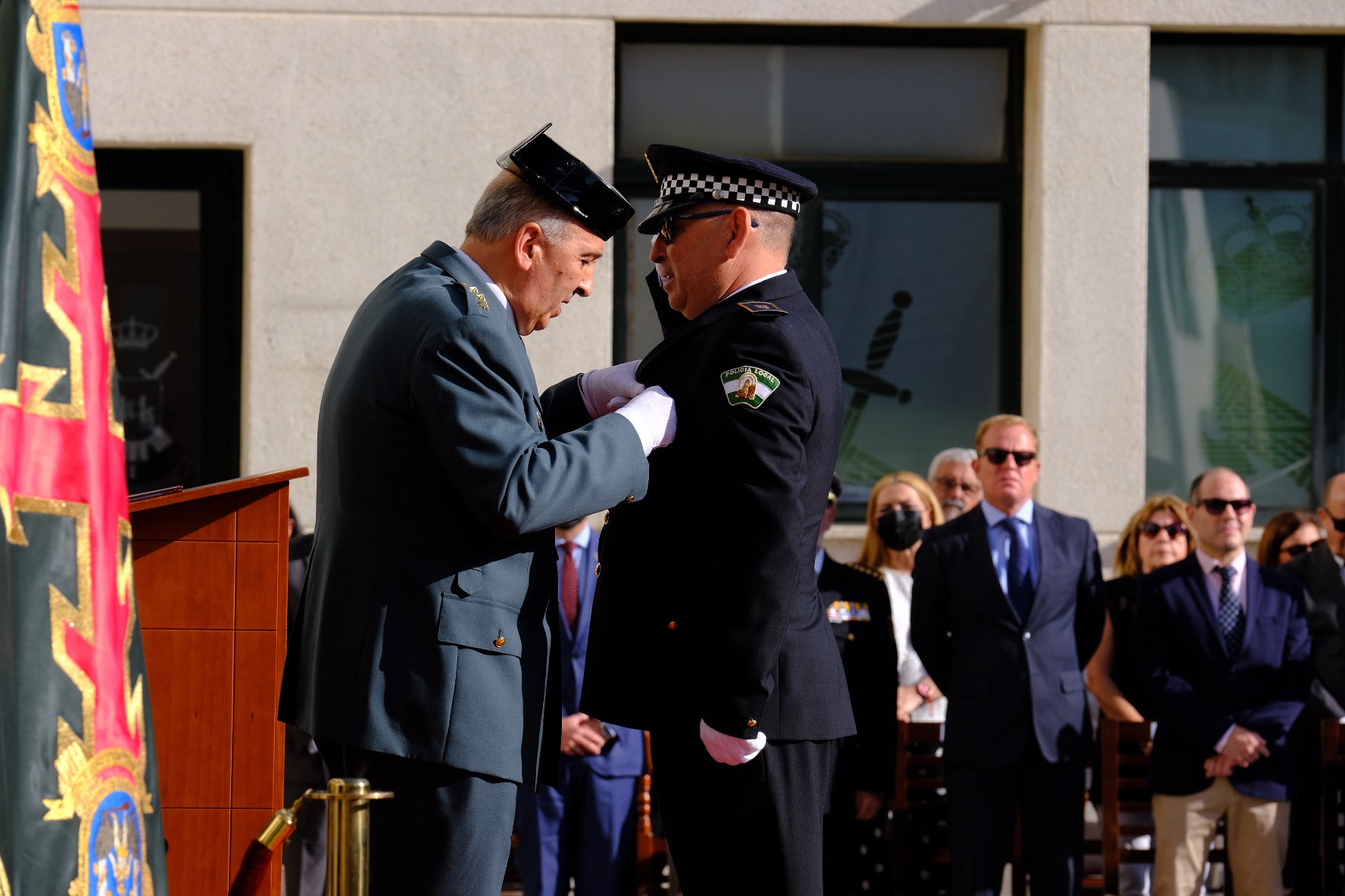 En imágenes: La Guardia Civil celebra su aniversario en Cádiz