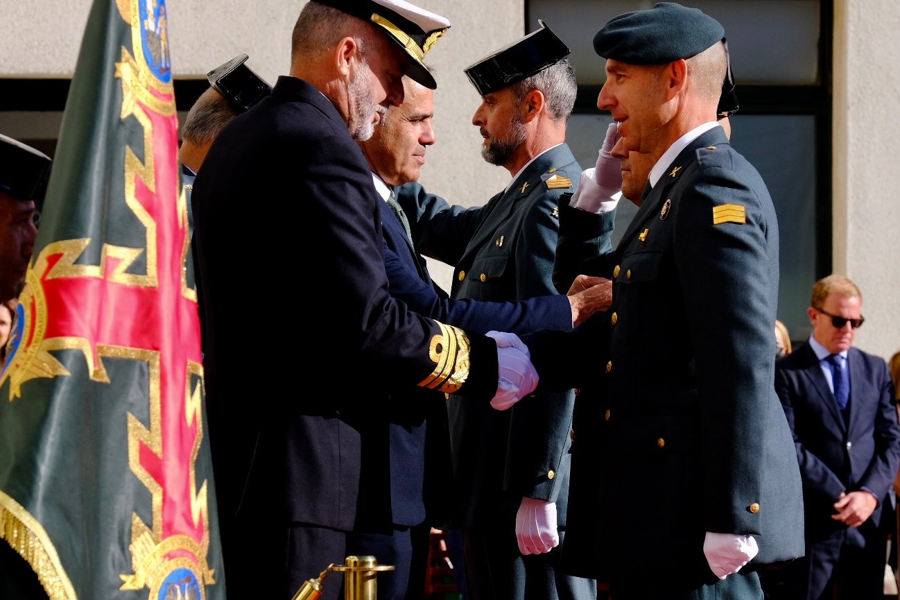 En imágenes: La Guardia Civil celebra su aniversario en Cádiz