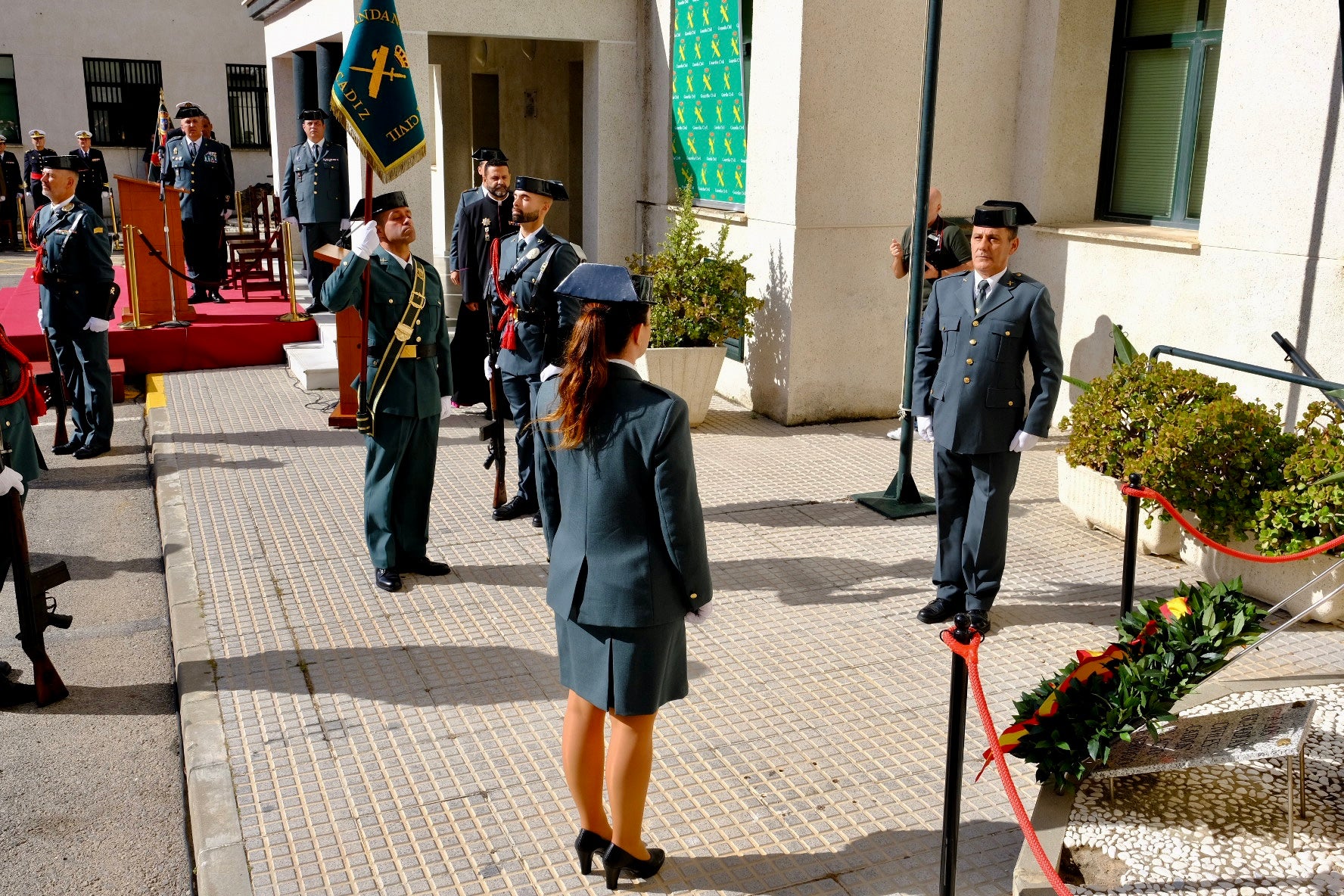 En imágenes: La Guardia Civil celebra su aniversario en Cádiz