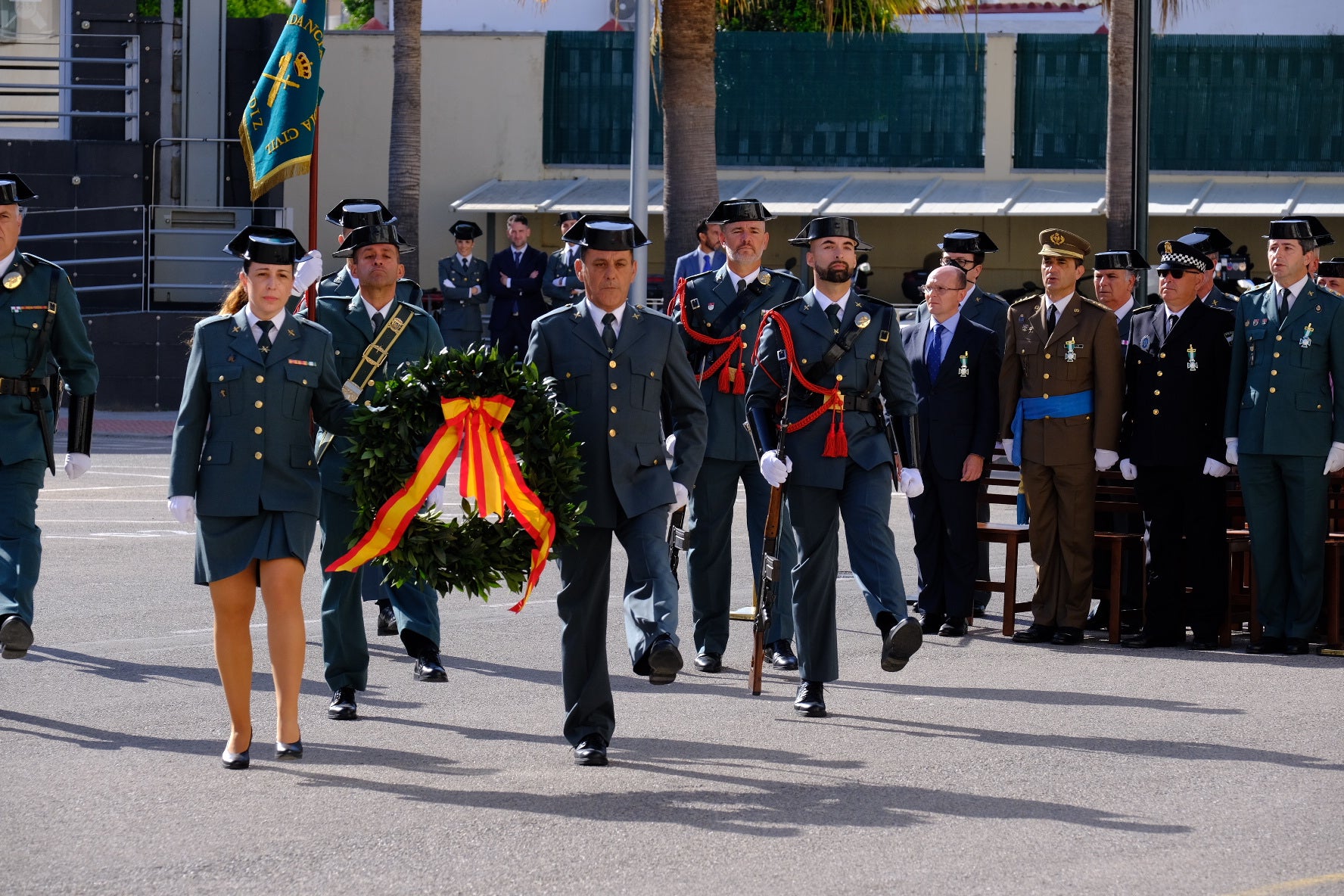 En imágenes: La Guardia Civil celebra su aniversario en Cádiz