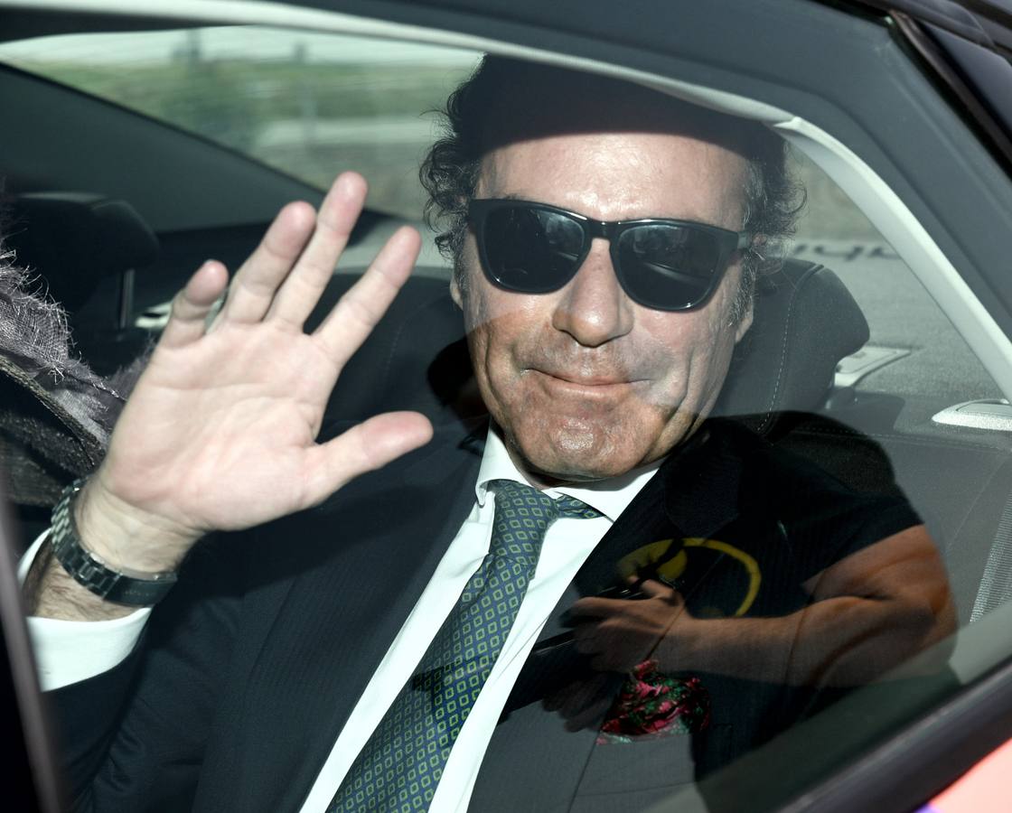 Invitados a la boda de Miguel Báez 'Litri' y Casilda Ybarra en Sanlúcar la Mayor. GTRES