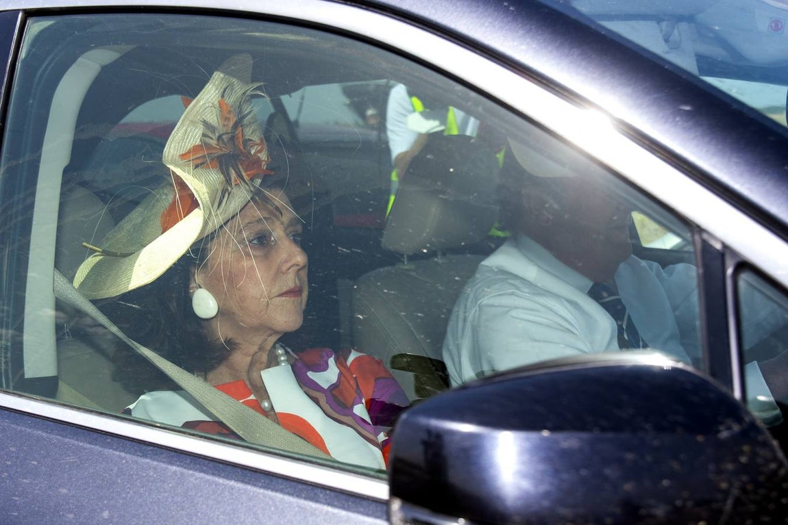 Invitados a la boda de Miguel Báez 'Litri' y Casilda Ybarra en Sanlúcar la Mayor. GTRES