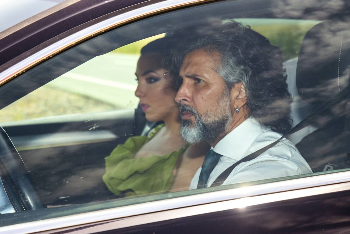 Invitados a la boda de Miguel Báez 'Litri' y Casilda Ybarra en Sanlúcar la Mayor. GTRES