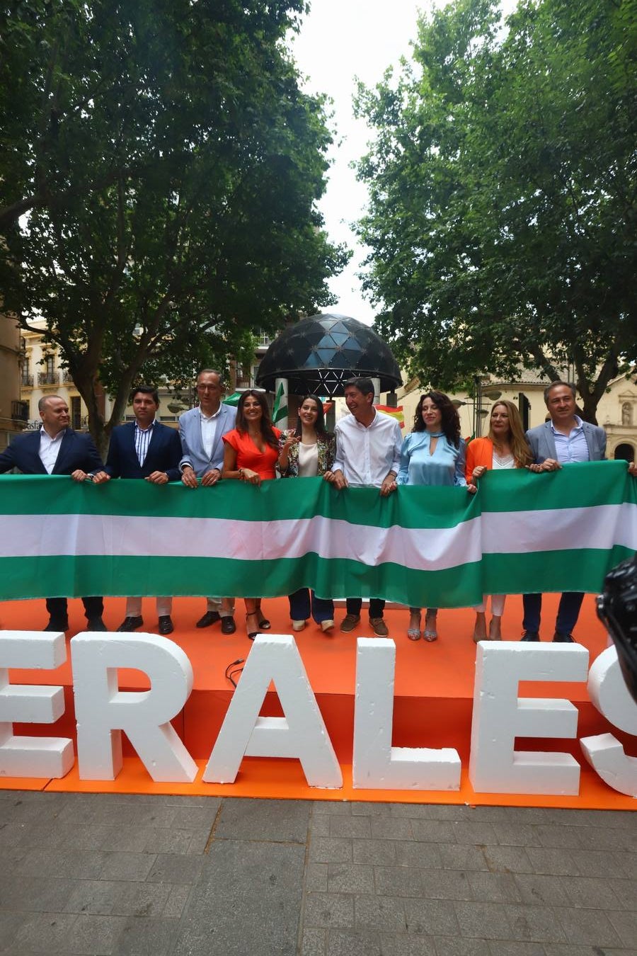 En imágenes, la presentación de los candidatos de Ciudadanos a las elecciones andaluzas