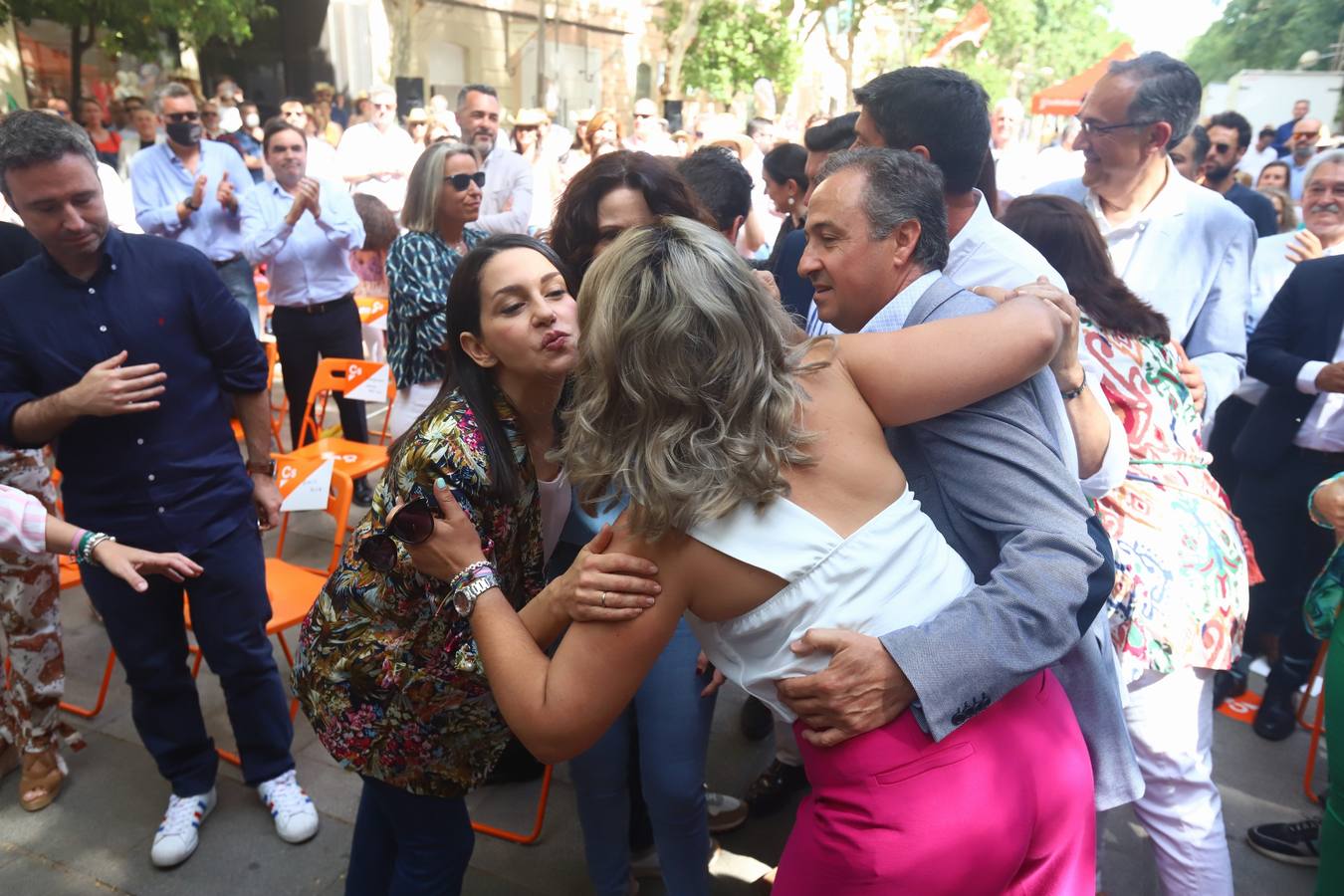 En imágenes, la presentación de los candidatos de Ciudadanos a las elecciones andaluzas