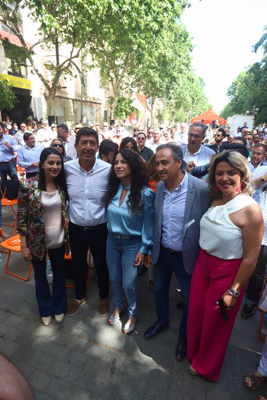 En imágenes, la presentación de los candidatos de Ciudadanos a las elecciones andaluzas