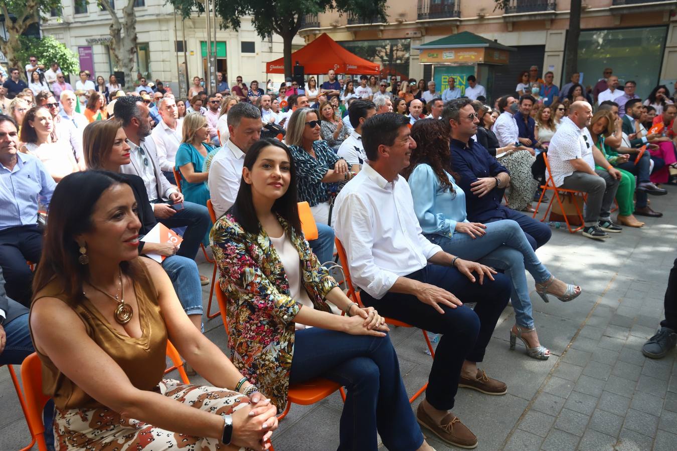 En imágenes, la presentación de los candidatos de Ciudadanos a las elecciones andaluzas