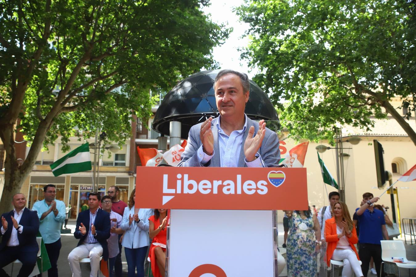 En imágenes, la presentación de los candidatos de Ciudadanos a las elecciones andaluzas