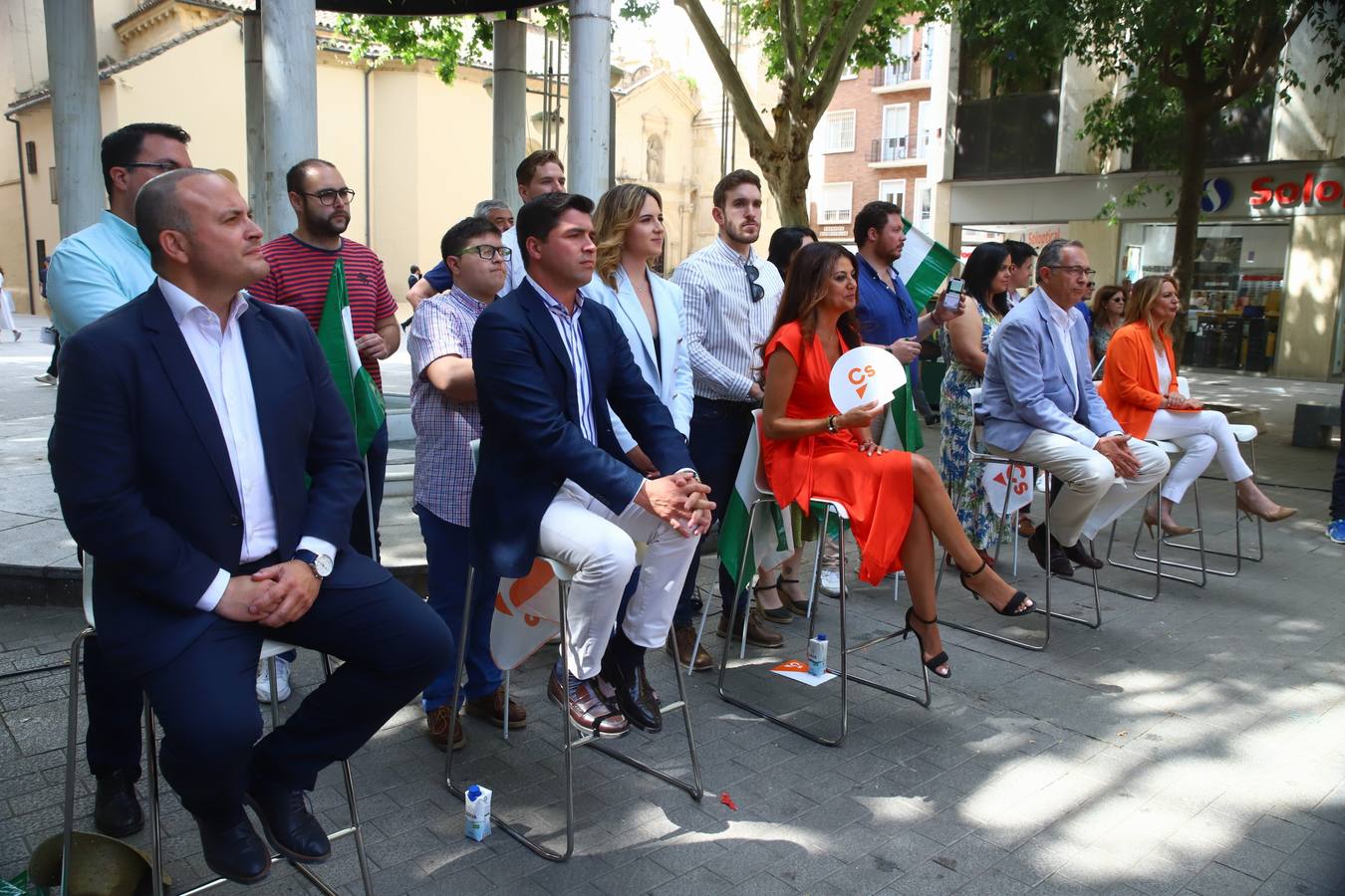 En imágenes, la presentación de los candidatos de Ciudadanos a las elecciones andaluzas