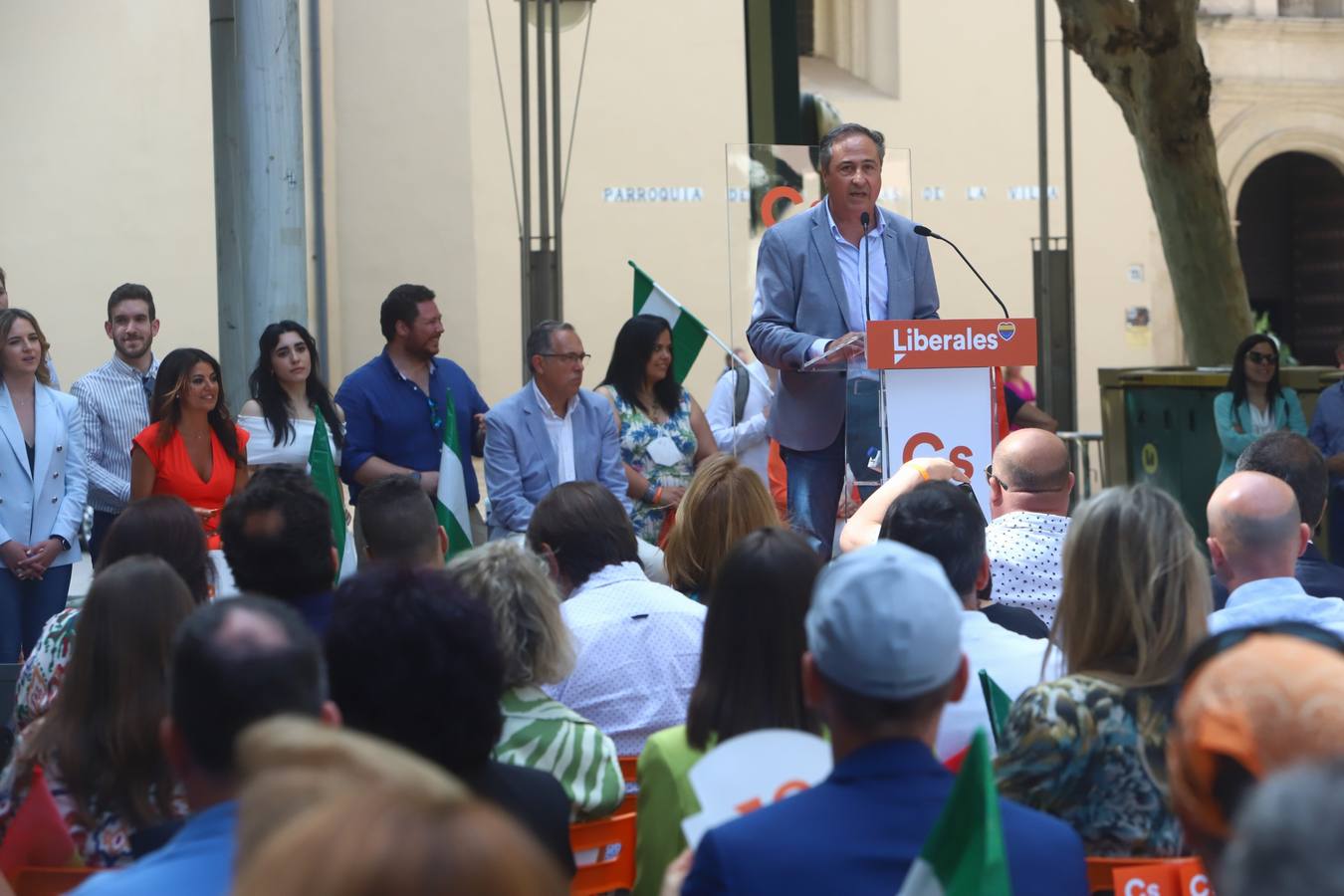 En imágenes, la presentación de los candidatos de Ciudadanos a las elecciones andaluzas