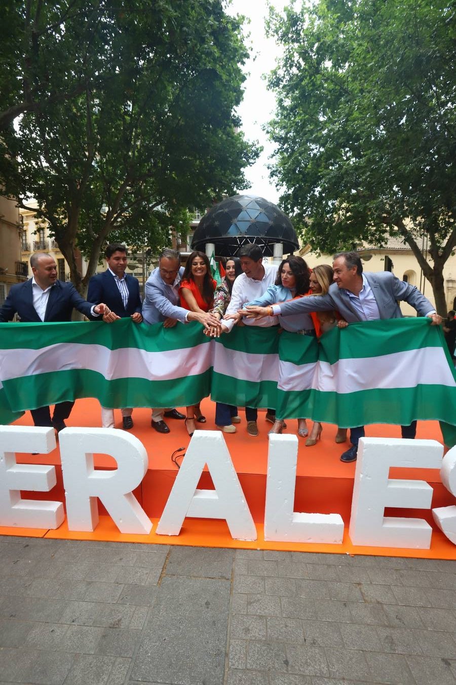 En imágenes, la presentación de los candidatos de Ciudadanos a las elecciones andaluzas