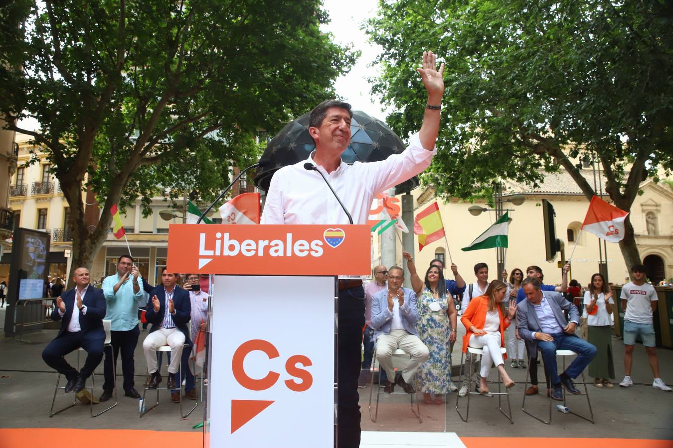 En imágenes, la presentación de los candidatos de Ciudadanos a las elecciones andaluzas