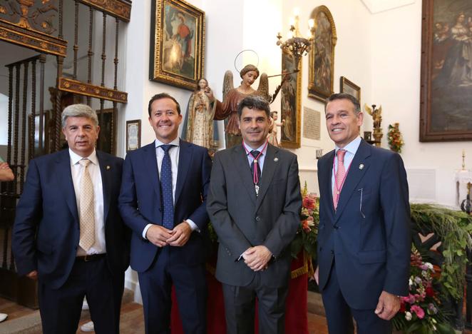 Miguel Ángel de la Rosa, Carlos Velázquez, Juan José Alcalde y José López Gamarra, del PP. 