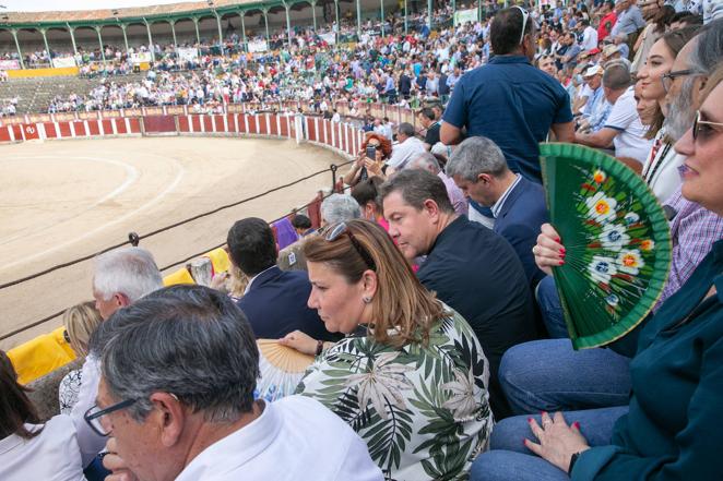 Las imágenes de Page en la corrida de San Isidro en Talavera