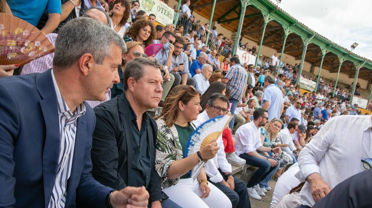 Las imágenes de Page en la corrida de San Isidro en Talavera