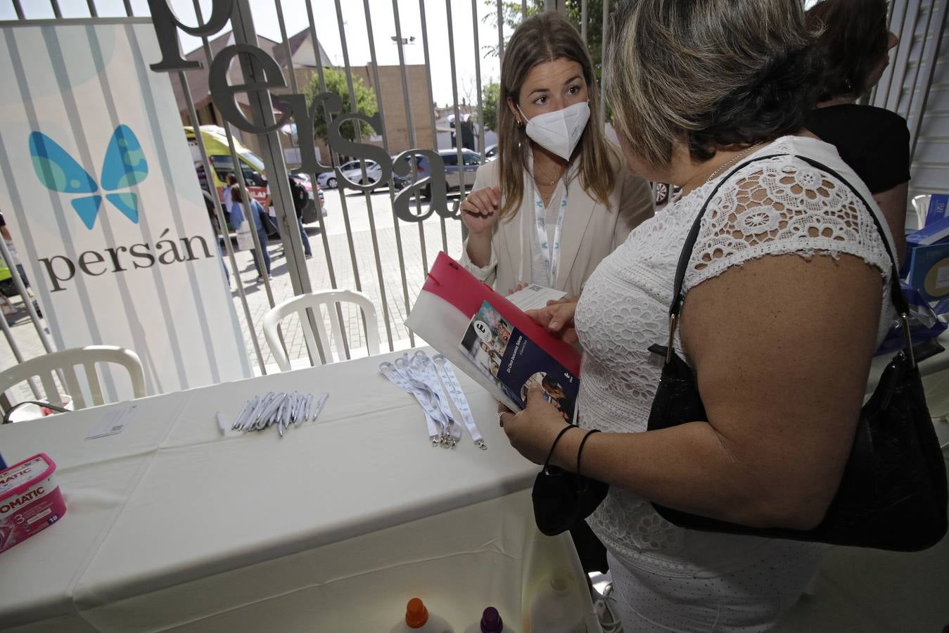 Feria de Empleo del Polígono Sur de Sevilla. JUAN FLORES