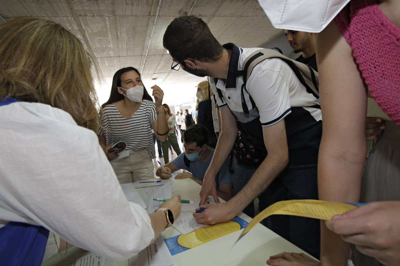 Feria de Empleo del Polígono Sur de Sevilla. JUAN FLORES