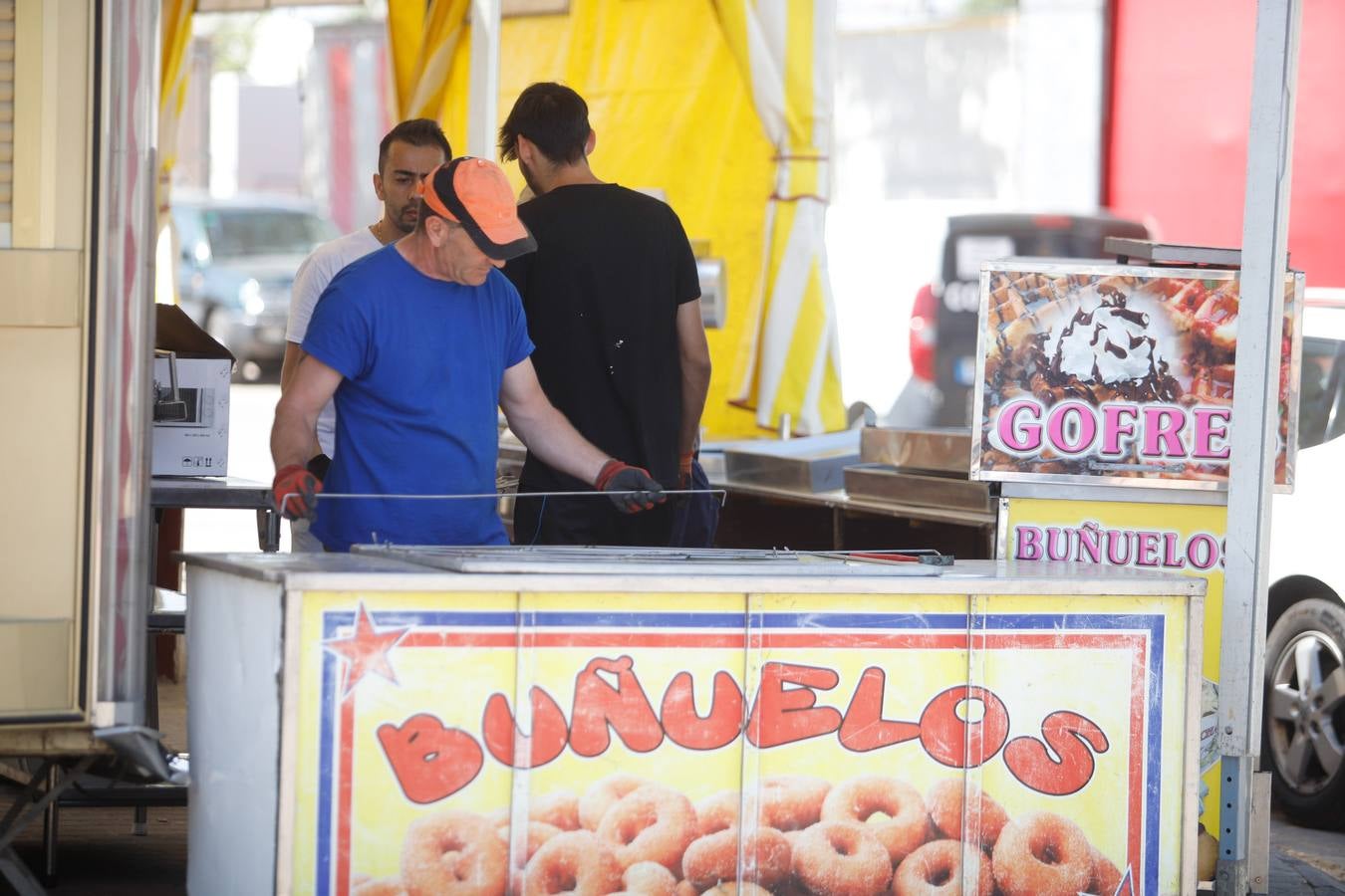 Los preparativos de la Feria de Córdoba, en imágenes