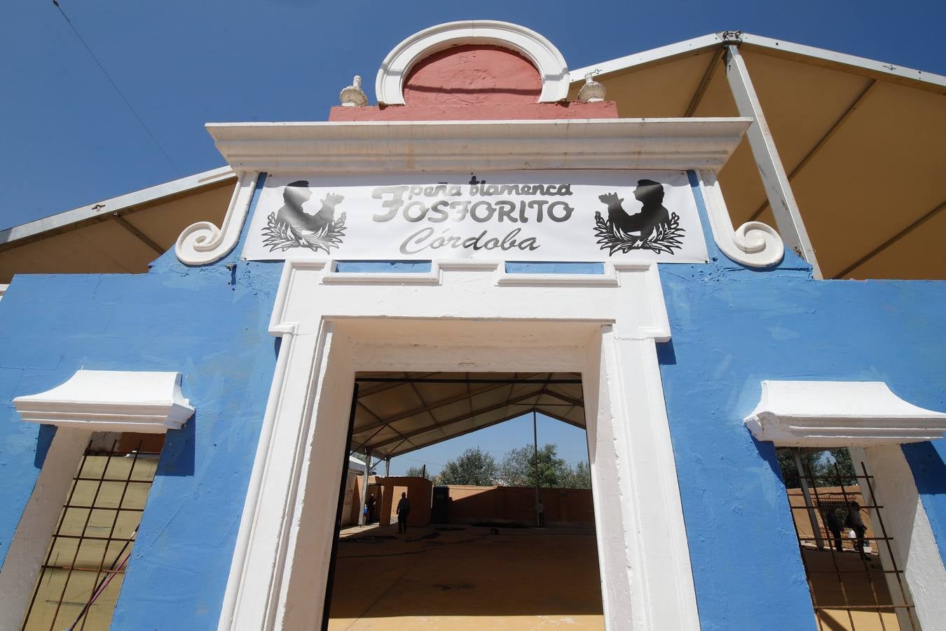 Los preparativos de la Feria de Córdoba, en imágenes