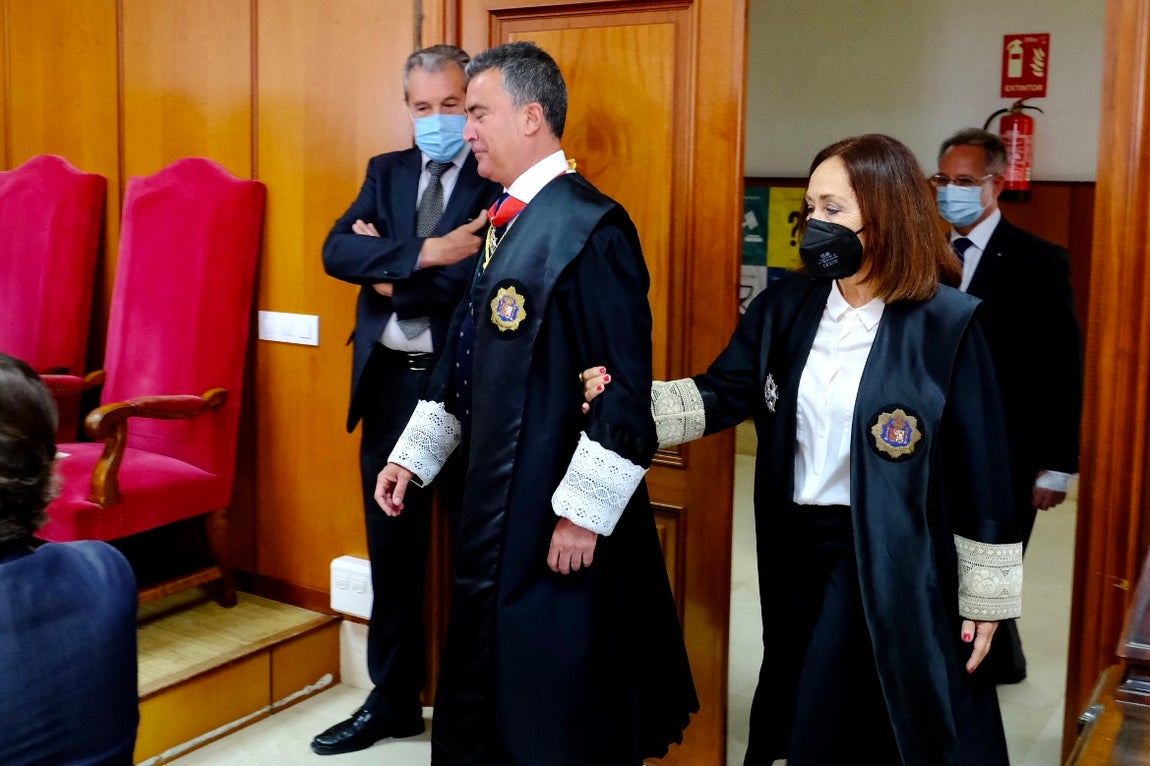 En imágenes: Toma de posesión de Ángel Núñez como nuevo fiscal jefe de Cádiz