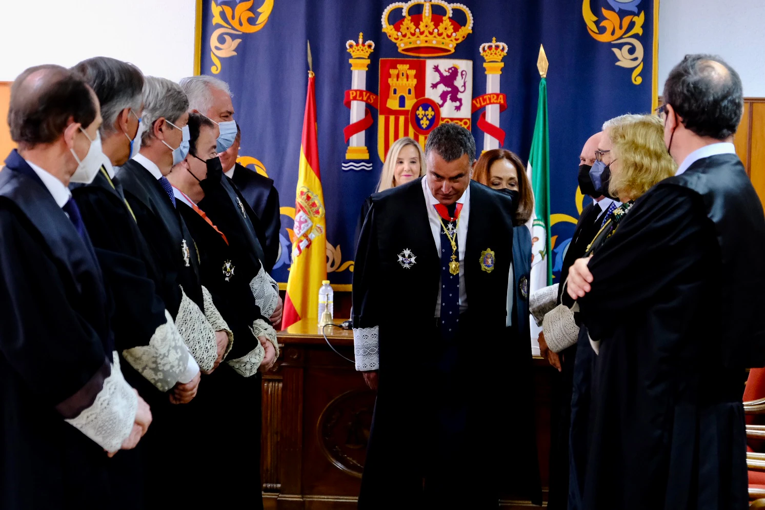 En imágenes: Toma de posesión de Ángel Núñez como nuevo fiscal jefe de Cádiz