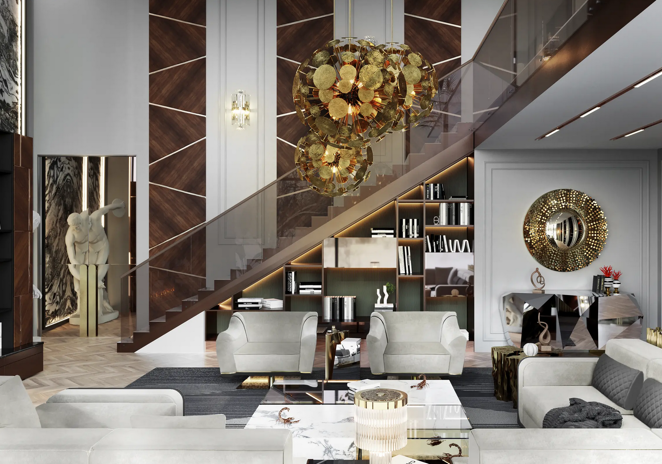 Villa de lujo en San Petersburgo. Esta es la primera casa de una serie de lujosas mansiones creadas por Covet House con el propósito de inspirar a profesionales y amantes del diseño. Situada en San Petersburgo, esta villa, que combina lo moderno con lo clásico, está a la venta por 8,5 millones de dólares, unos 8,1 millones de euros al cambio.