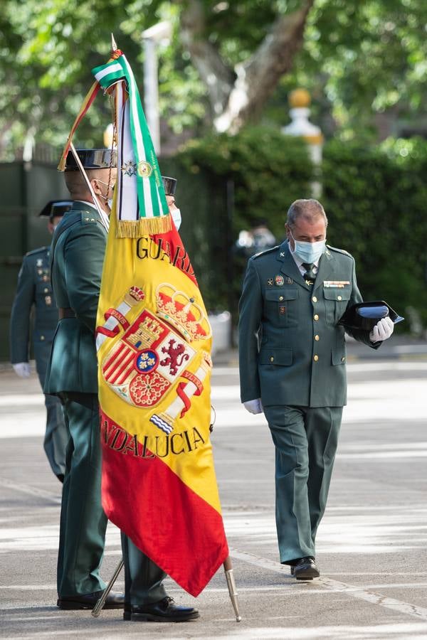 Celebración del aniversario de la Guardia Civil en el cuartel de Eritaña. VANESSA GÓMEZ