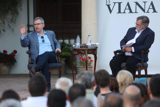 El Foro Cultural de ABC Córdoba con Santiago Posteguillo, en imágenes