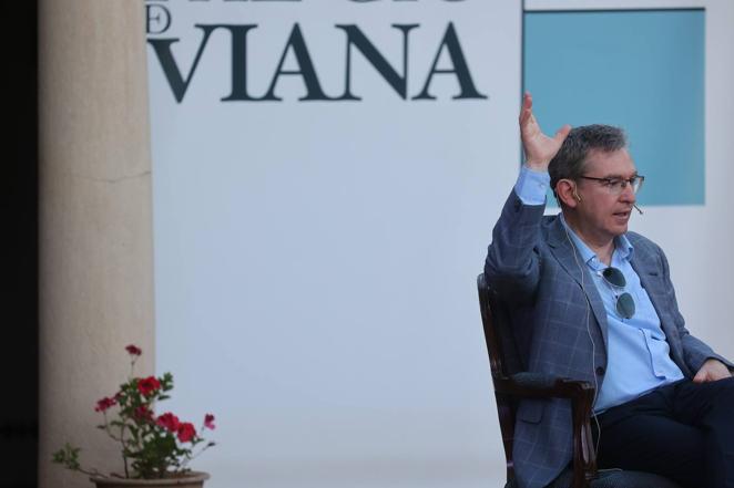 El Foro Cultural de ABC Córdoba con Santiago Posteguillo, en imágenes