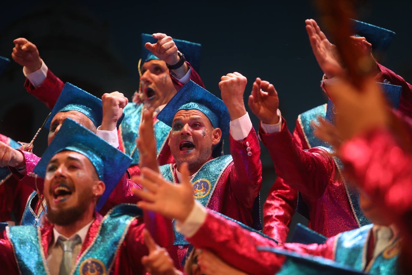 Fotos: Coro &#039;Carrera oficial&#039; en el COAC 2022. Carnaval de Cádiz